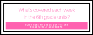 CLICK HERE for the 6th Grade Snapshots